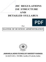 MBA R13 Syllabus