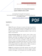 Development and Evaluation of An Integrated Emergency Response Facility Location Model