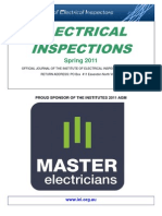 Electrical Inspections Spring 2011
