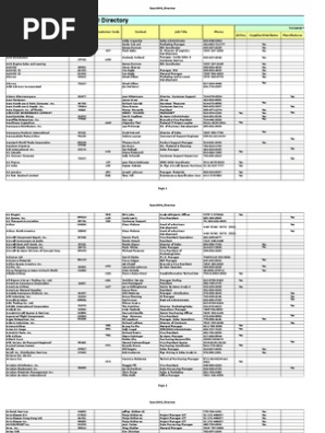Spec2000 Directory