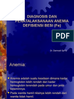 KP 11.3 DX & Penatalaksanaan Anemia Def Besi