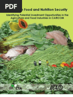 Download Investing in Food and Nutrition Security-CARICOM-2009 by CaRAPN SN28199049 doc pdf