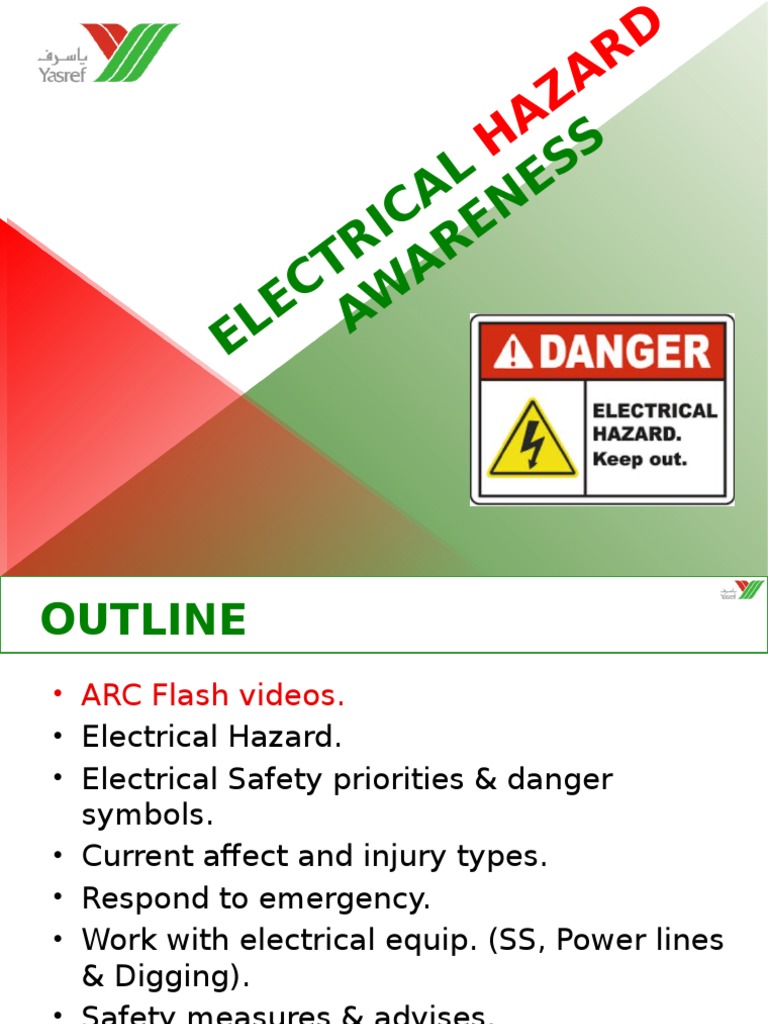 Electrical Hazard Awareness Electric Shock Safety