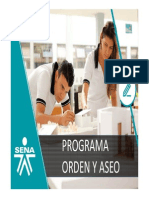 Programa Orden y Aseo PDF