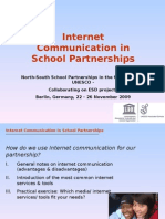 Internet Communication in School Partnerships