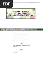 Contoh Perancangan Kokurikulum Sekolah