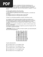 Questões Coordenadas 