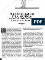 Schopenhauer y La Música