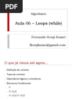 ALGO 06 Loops While