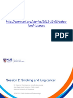 Public Health on Lung Cancer 