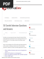 Download 50 Servlet Interview Questions and Answers _ JournalDevpdf by Kanhaiya Gupta SN282021388 doc pdf