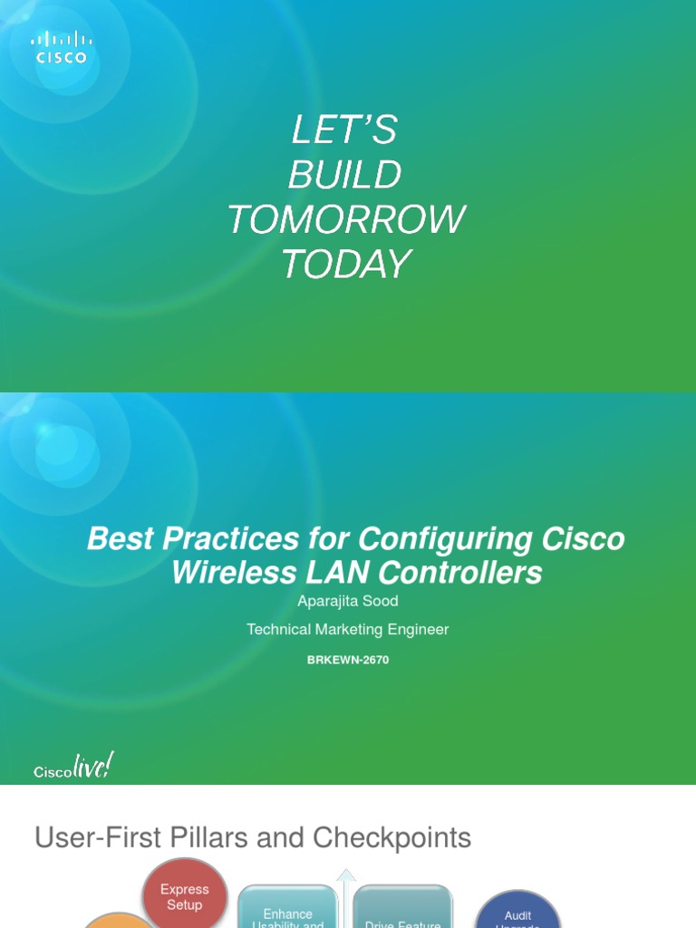 Best Practices for Cisco WLC Configuration | PDF | Wireless Lan | Radius