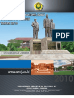 Download Buku Panduan Penerimaan Mahasiswa Baru Universitas Jember Tahun 2010 by ABDUS SOLIHIN SN28205051 doc pdf