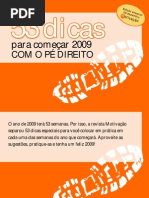 53 dicas para começar o ano com o pé direito - www.editoraquantum.com.br