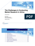 The Africa Market Research Challenge - SIS International