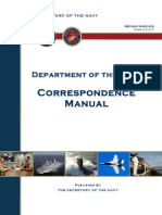 Correspondance Manual 5216.5