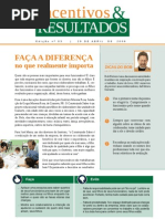 Incentivos e Resultados - Faça a Diferença no que Realmente Importa - www.editoraquantum.com.br