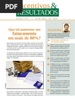Incentivos e Result a Dos - Que Tal Aumentar o Faturamento Em Mais de 80% - Www.editoraquantum.com.Br