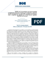 Real Decreto 1428/2003, de 21 de Noviembre