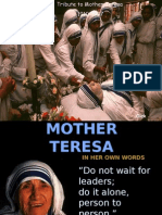 Mother Teresa PPT 2