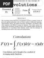 Convolutions: Presented by From Stout