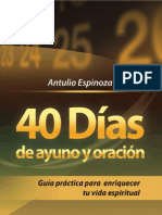 Espinoza Chávez, Antulio - 40 Días de Ayuno y Oración PDF