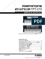 Yamaha_psr-e213 (Diagrama de Circuito)