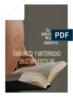 Embarazo y Maternidad en Etapa Escolar Mineduc