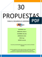 30 Propuestas Para El Desarrollo Agroindustrial - GAPU AGRO Marzo2014 (1)