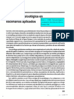 Evaluación psicológica en contextos aplicados