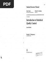 Introduction To Statistical Quality Control, Student Resource ...