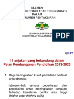 Elemen KBAT Dalam Instrumen Pentaksiran