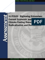 Dept. of Homeland Security - Right-wing Extremism (2009) IA-0257-09