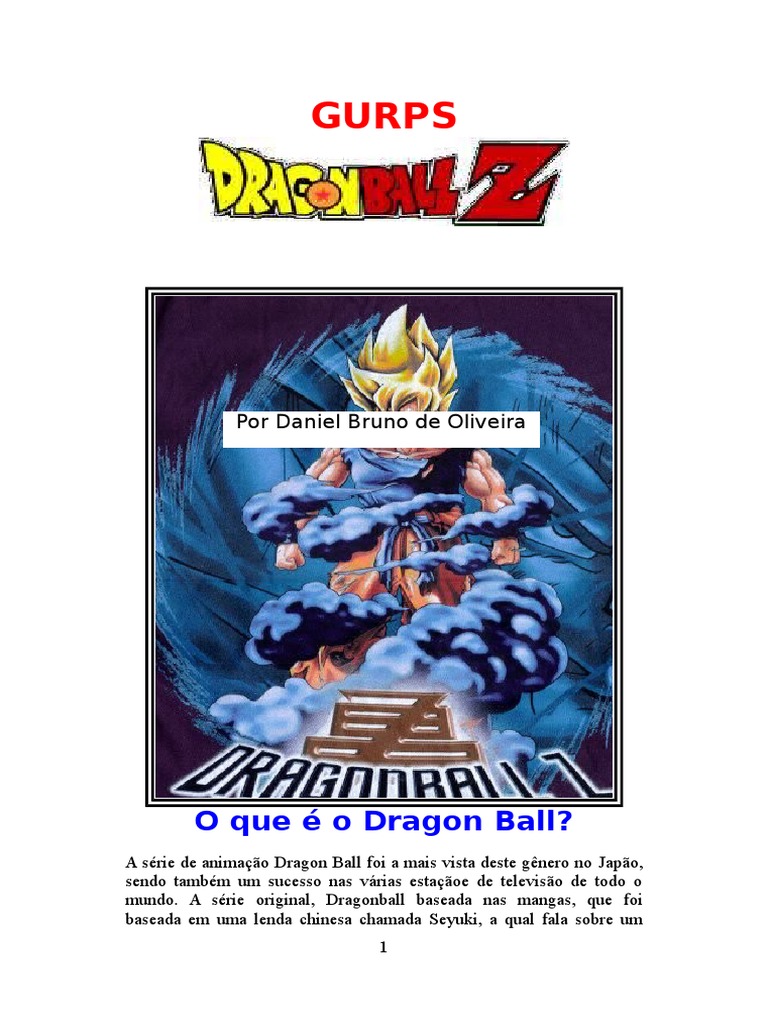 Dragon Ball Super para 3D&T - Movimento RPG