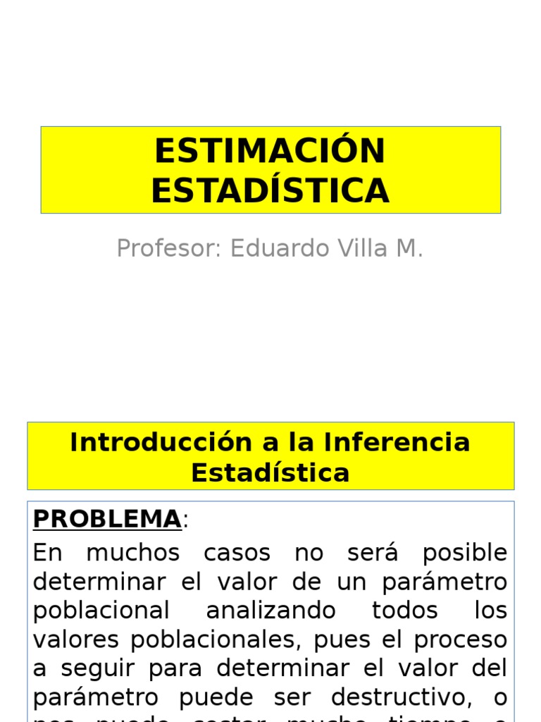 Teoria de la estimacion_teorias
