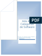 ADA 3 Categoria de Software