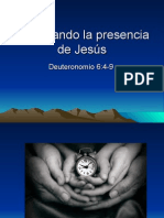 Practicando La Presencia de Jesus en Nuestros Hogares