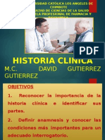 Clase N° 1 HISTORIA CLINICA