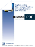 Long Intl Implementing TIA Analyses on Large Complex EPC Projects
