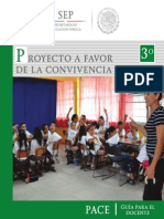 Proyecto a favor de la Convivencia Escolar