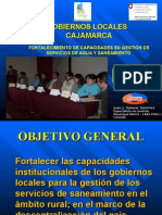 Presentación Programa de Fortalecimiento A GL