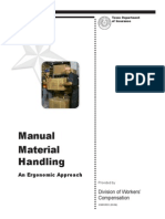 Manual Material Handling: An Ergonomic Approach