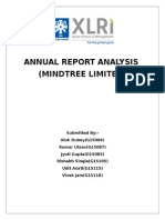 Annual Report Analysis For FMCG Companies