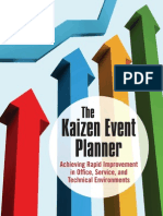 The Kaizen Event Planner Achieving Rapid Improvement in Office, Service and Technical Environments .