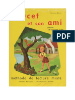 Langue Francaise Poucet Et Son Ami 1956 Methode de Lecture Mixte PDF