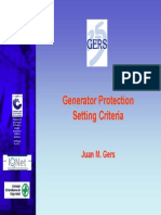 Generator Protection Gers