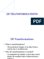 2d Transformations