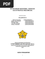 Download Ketahanan Nasional Sebagai Geostrategi Indonesia Makalah PKN by AnikusaSaniari SN282165676 doc pdf