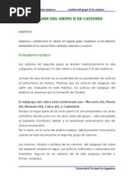 Download Anlisis Del Grupo II de Cationes by Jimmy Fiestas SN282167887 doc pdf