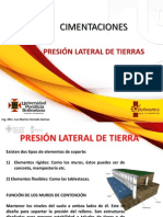 Presion Lateral de Tierra